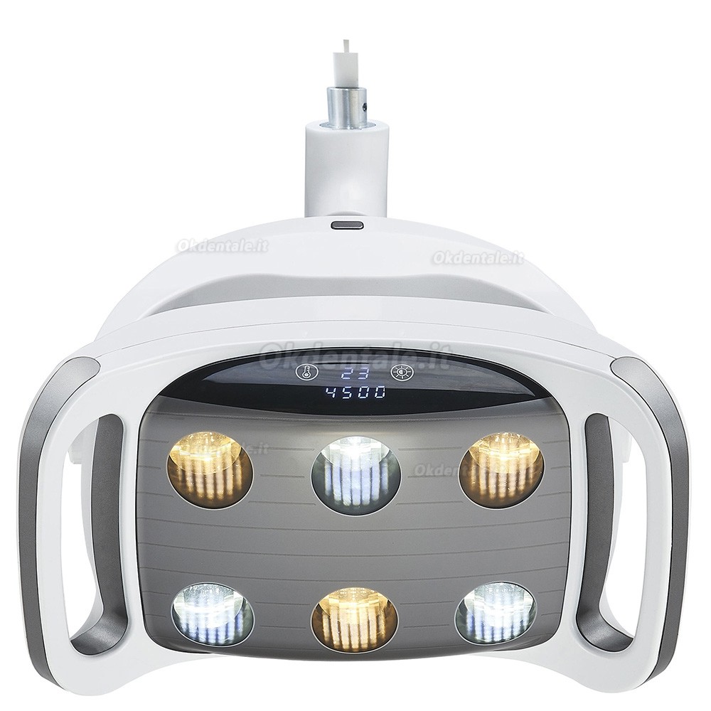 KY KY-P128 Lampada per poltrona odontoiatrica, Lampada LED senza ombre per impianti